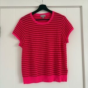 J CREW Cashmere Striped T shirt